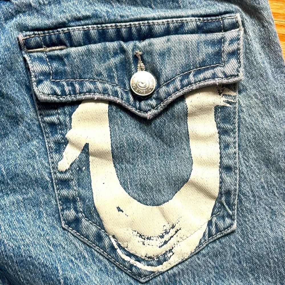 True Religion Woman’s Painted RICKI Relaxed Straight, Size 29 - Picture 7 of 13